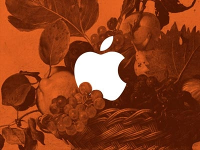 the Apple of Caravaggio apple brand caravaggio iconic logo still life