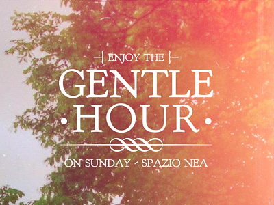 Enjoy the Gentle Hour below the line branding festival folk indie music naples outdoor