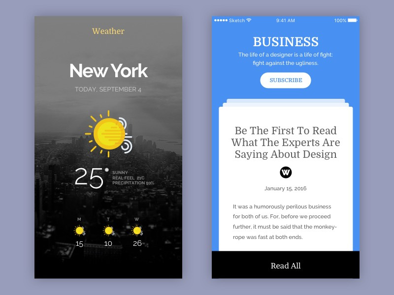 newsify-news-app-template-by-andrei-manolache-on-dribbble