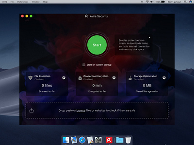 Avira Security for Mac antivirus app apple apple design avira branding design icon interface mac security ui user interface ux