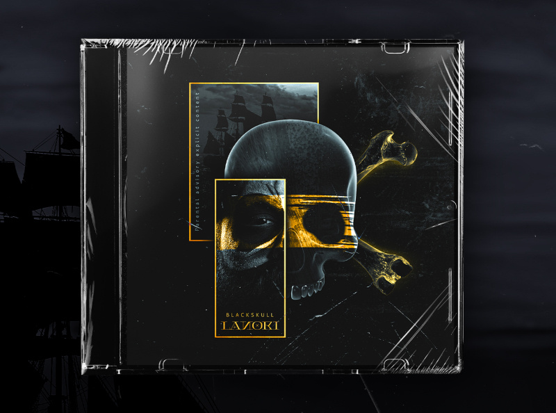 Album cover Lanori - Blackskull by Binks on Dribbble