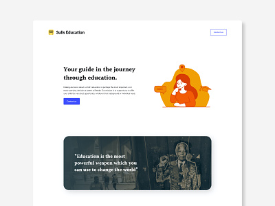 Website design for Sulis Education