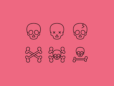 Skull Icon Set