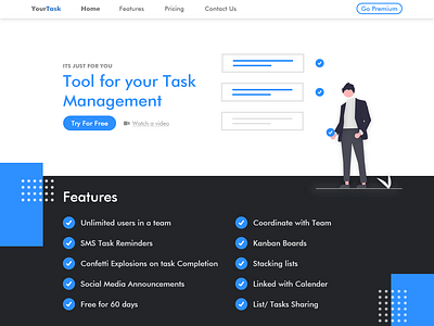 Task manager App install website