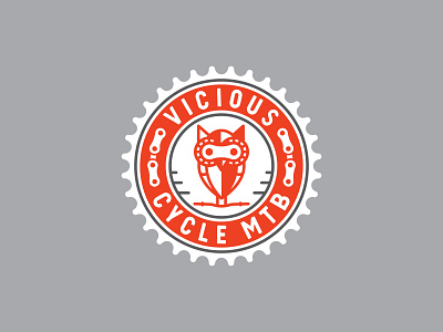 ViciousCycle bicycle bike biking illustraion illustrator owl vector