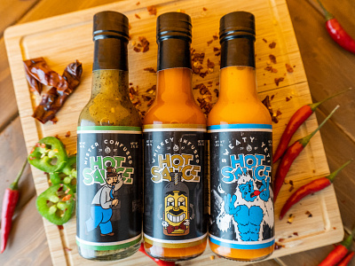 Hot Sauce Labels