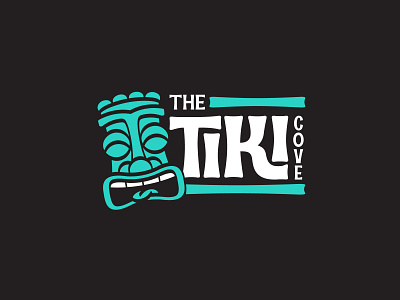 The Tiki Cove branding corporate identity logo logotype mark symbol tiki tiki bar