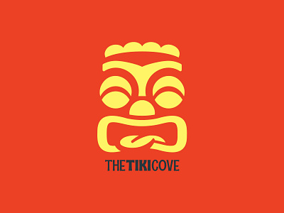 The Tiki Cove branding design hawaii hawaiian icon illustration logo tiki tiki bar tiki mask typography vector