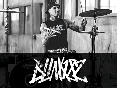Blink-182 Slasher blink182 illustration lettering texture tshirt