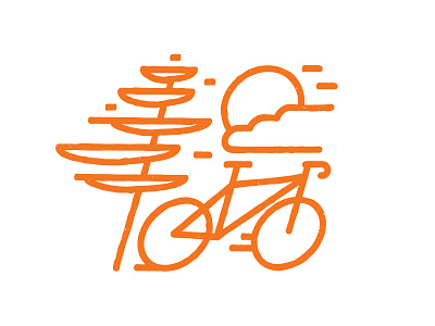 Fast Bike bicycle bike illustration logo road bike vector