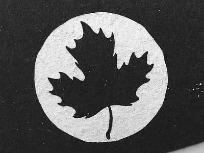 Maple Leaf Pennant black leaf maple leaf pennant white