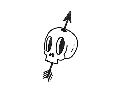 Arrow Skull arrow illustration procreate skull