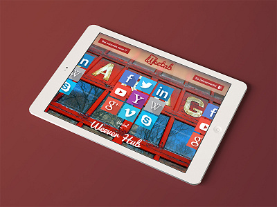 iPad Hub for restaurants and Coffee Shops hub internet ios ipad ui ux
