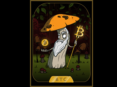 Bitcoin shroom NFT