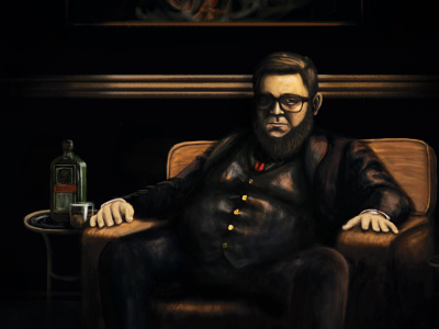 the Godfather portrait