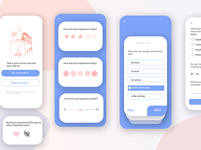 Survey form design surveydesign surveyform ui uxdesign