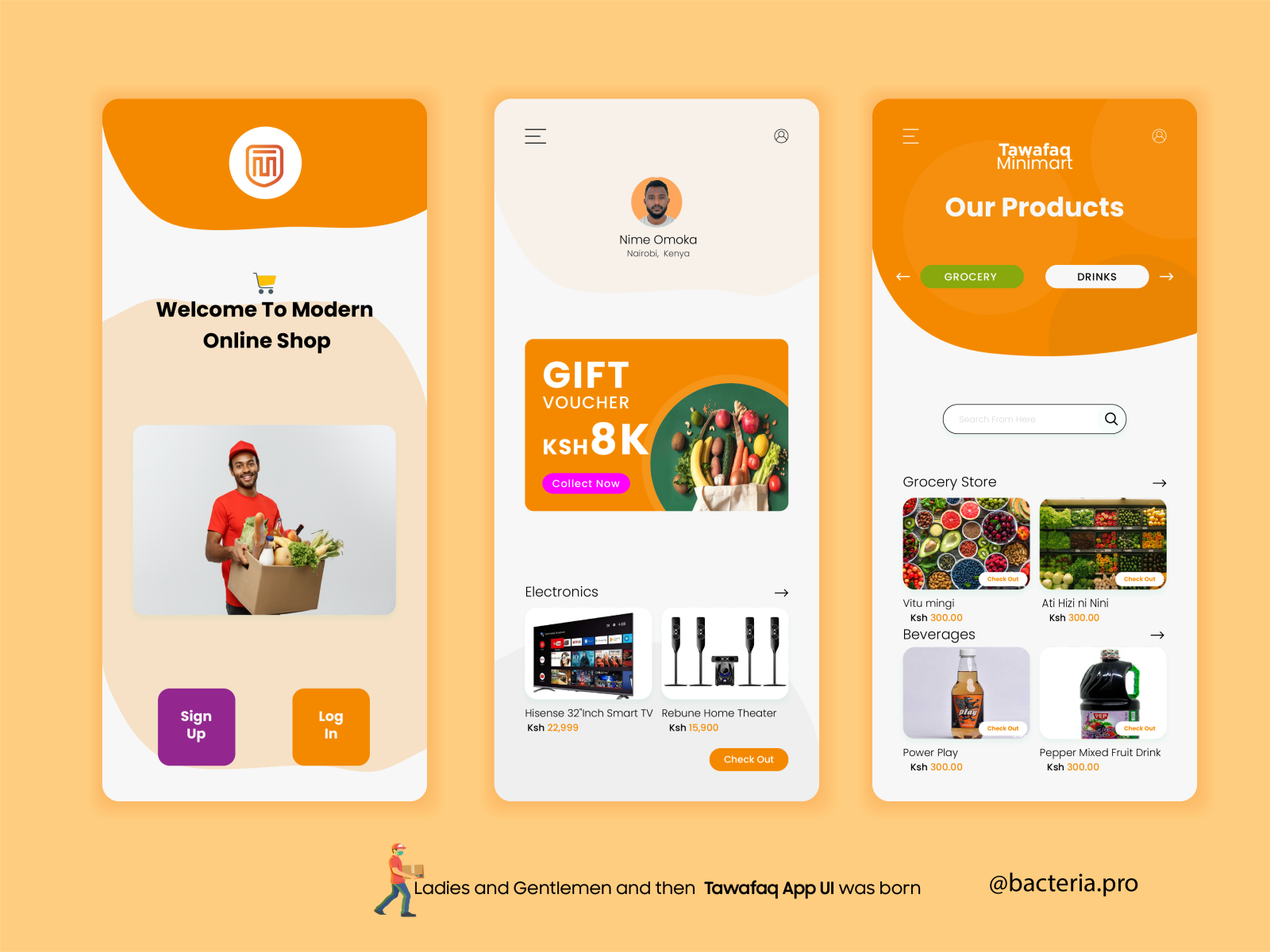 Modern online Retail shop UI app by Steeve M on Dribbble