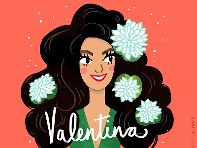 Valentina of Ru Paul's Drag Race fan art illustration ru pauls drag race valentina