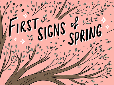 First Signs Of Spring Comic