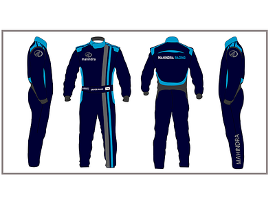 Dress design for mahindra racing contest. branding design graphic design icon illustration logo typography ui ux vector