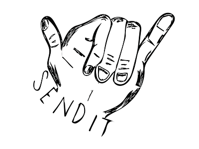 Send it shaka -black