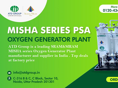 ATD Group - One of the Leading Oxygen Generator Plant Supplier covid 19 product supplier