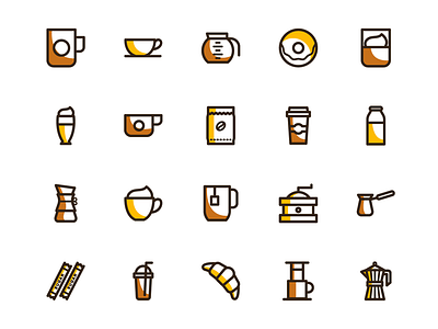 Free coffee vector icons
