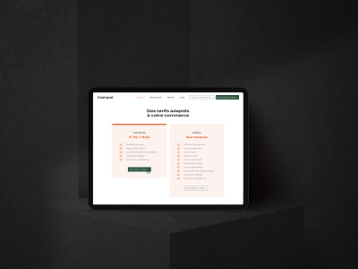 Cashpad Website & responsive brand identity design menu bar mobile price reponsive responsive design ui ui design uiux web design website