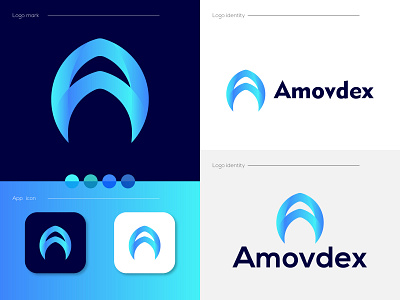 Modern A Letter Logo Design