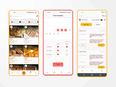 Mealpackz app availability chefs clean delivery delivery service design foodie online ui user ux valet website