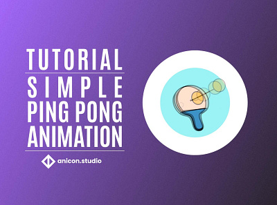 Tutorial! after effects anicon animated logo animation begginer graphic design icon lesson lottie motion graphics ping pong tutorial