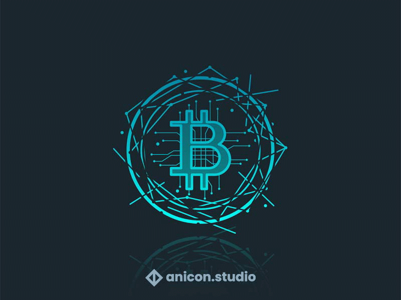 Bitcoin animation! anicon animated logo animation bitcoin btc crypto cryptocurrency design graphic design json logo lottie motion graphics nft ui