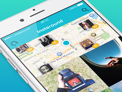 Instaround App app around instagram instaround ios iphone location nearby personal