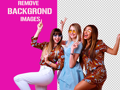 I will remove background 100 photos perfectly background remove graphic design