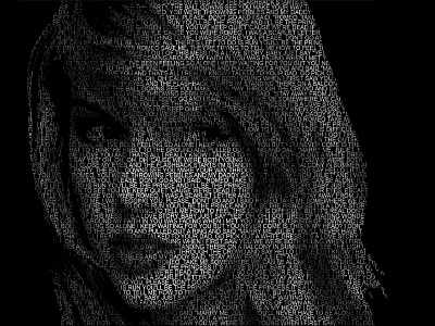 Taylor Swift- Text Portrait