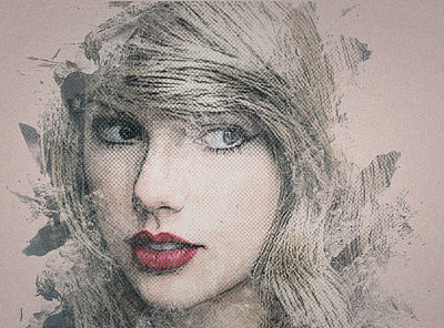 Taylor Swift - Splash Art design fanart illustration musician photoshop singer splash splash art taylor swift