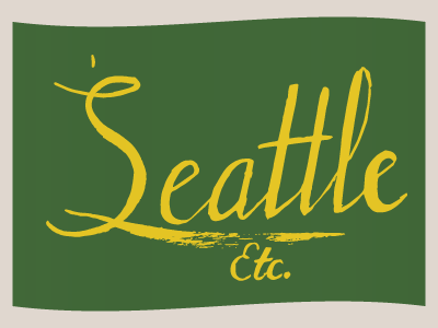 Washington State Flag flag hand lettered hand lettering handlettering seattle typography washington