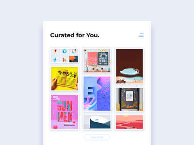 Curated for you 091 color curated dailyui for you