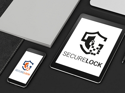 SecureLock - Security LOGO branding businesslogo design graphic design logo logo art logo font logo mark logo mekar logoartist logodesign logofolio2021 logos logotype modernlogo security logo