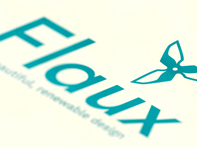 Flaux Brand Design branding design logo vector