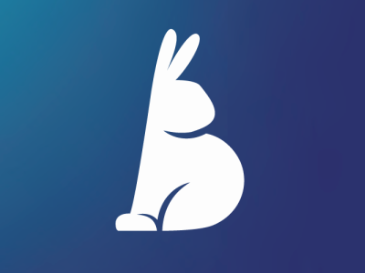Babbit app logo branding design illustration logo vector