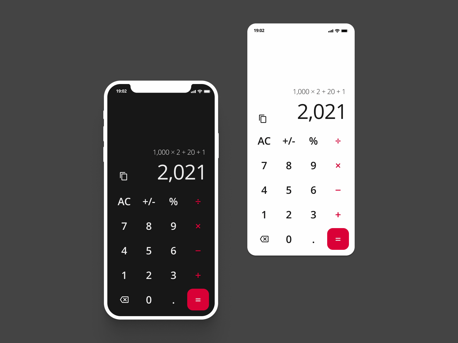 Daily UI #4: Calculator