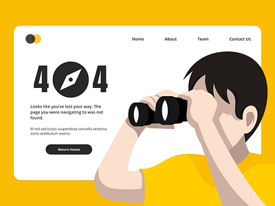 Daily UI #8: 404 Page Not Found Error 404 error challenge daily ui design figma illustration minimal typography ui ux vector visual design web web design