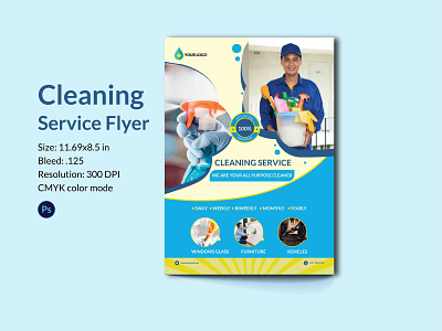 cleaning service flyer