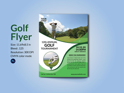 Golf Flyer Design