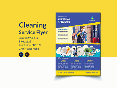 Cleaning service flyer advertising brand identity brand promotion branding cleaning business promotion cleaning company cleaning flyer template cleaning poster cleaning service creative flyer furniture clean house cleaning service housekeeping