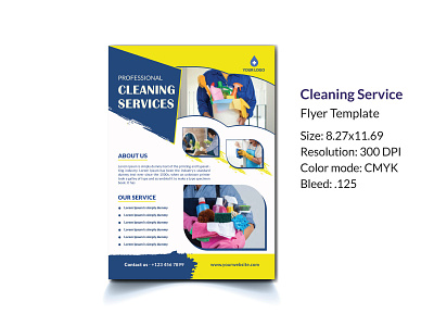 Cleaning Service Flyer Template