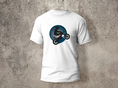 Biker t-shirt design