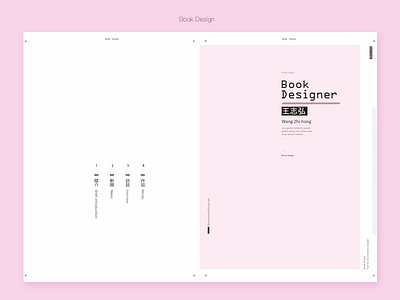 Book Designer design layout，book，patterns，graphic