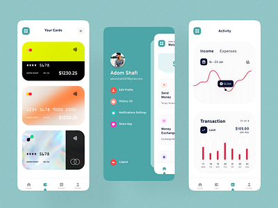 Finance App - Mobile app